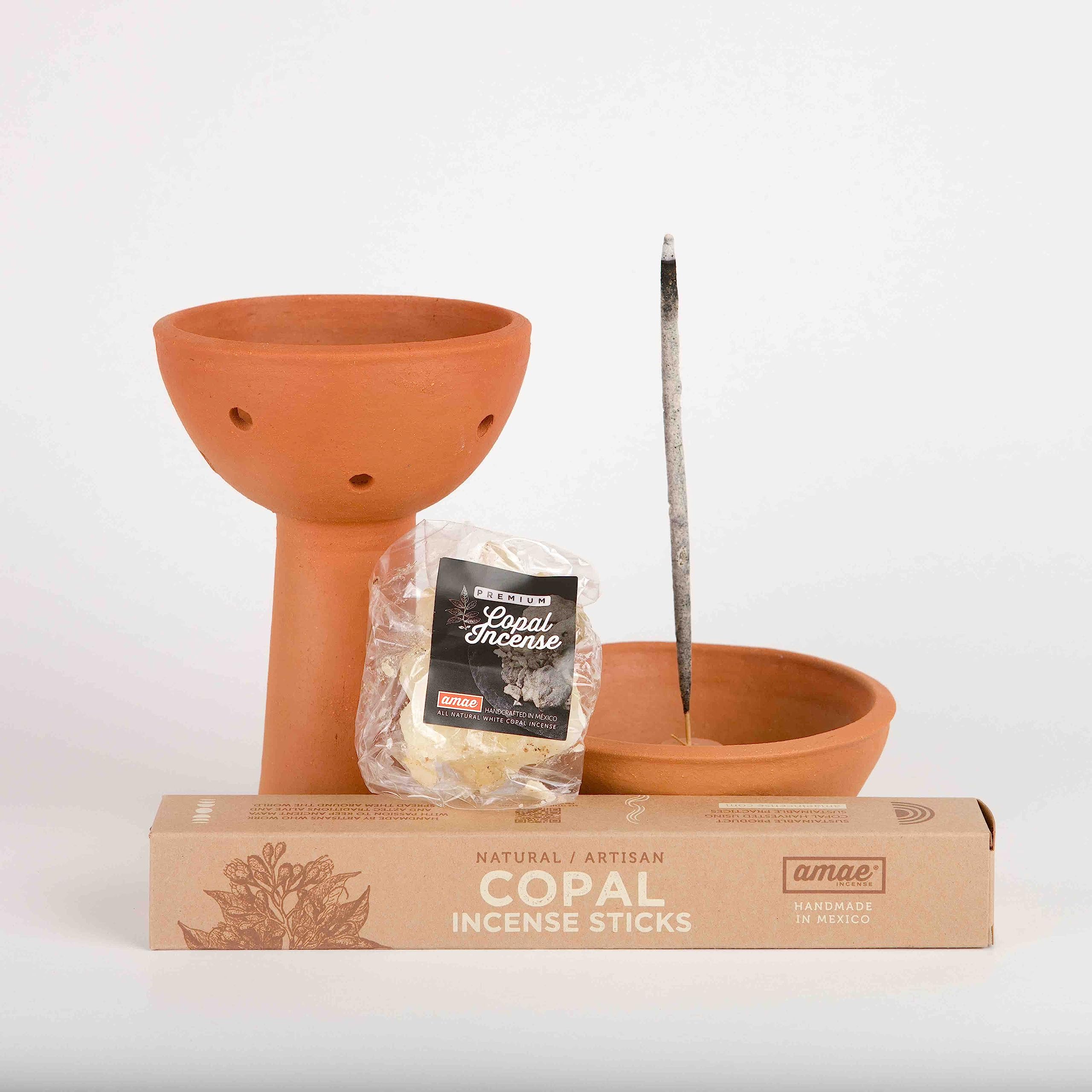 Amazon.com: Copalera, Incense Holder, Copal Resin & Incense Large